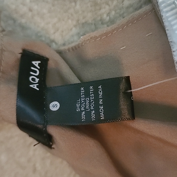 NWT Bloomingdales Aqua Taupe Dress Size Womans small - Picture 7 of 9